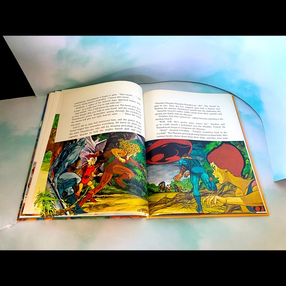 THUNDERCATS ADVENTURE VINTAGE 80s ESCAPE TO THIRD EARTH HARDCOVER BOOK 29p. - Picture 6 of 12